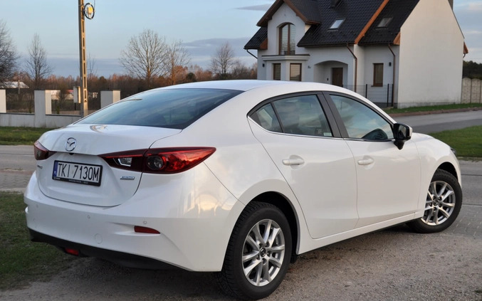 Mazda 3 cena 68800 przebieg: 90000, rok produkcji 2018 z Tarnobrzeg małe 781
